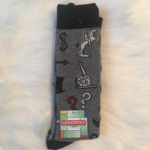 Men’s Monopoly Socks 2 Pair